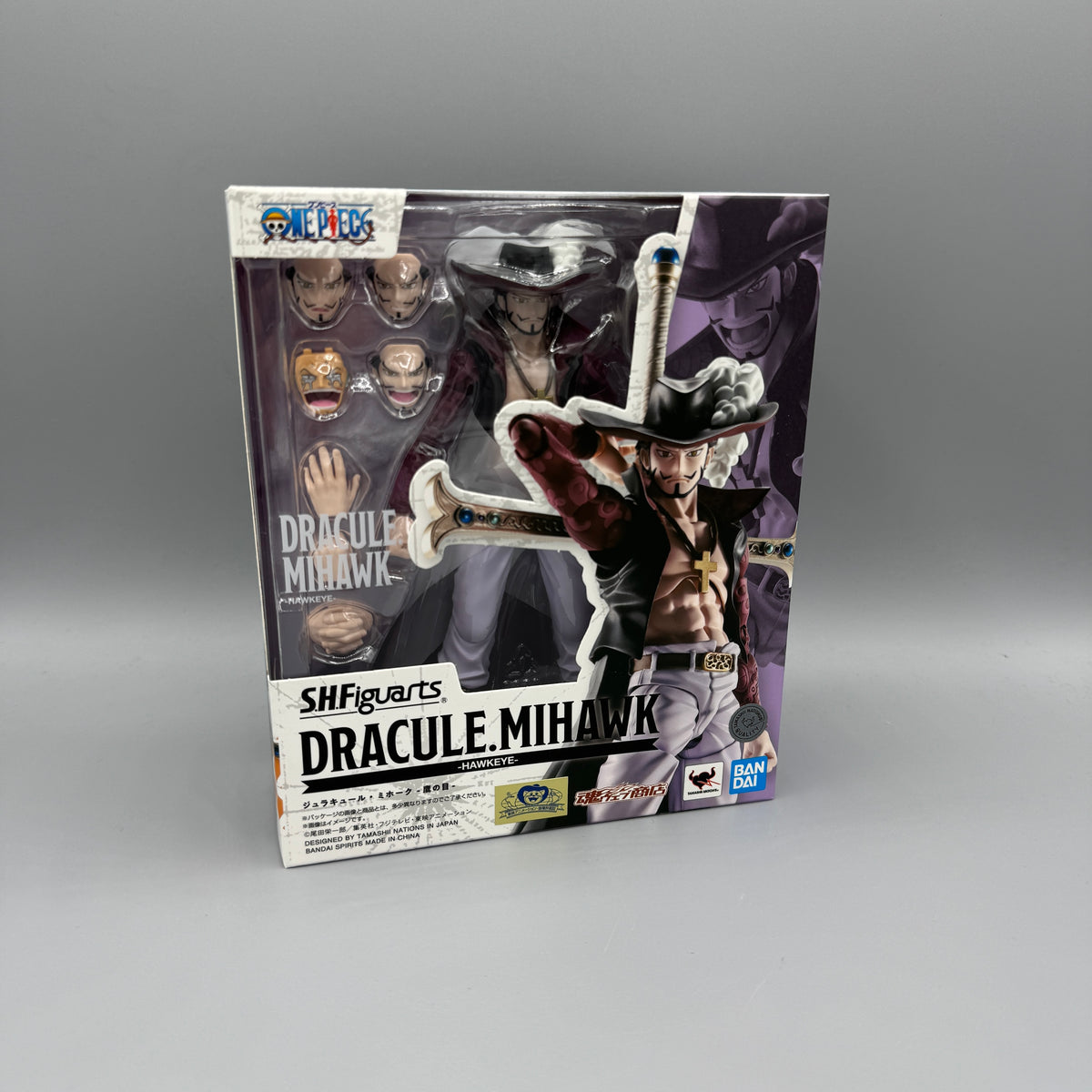 Bandai S.H. Figuarts One Piece Dracule Mihawk - Hawekye - Action 