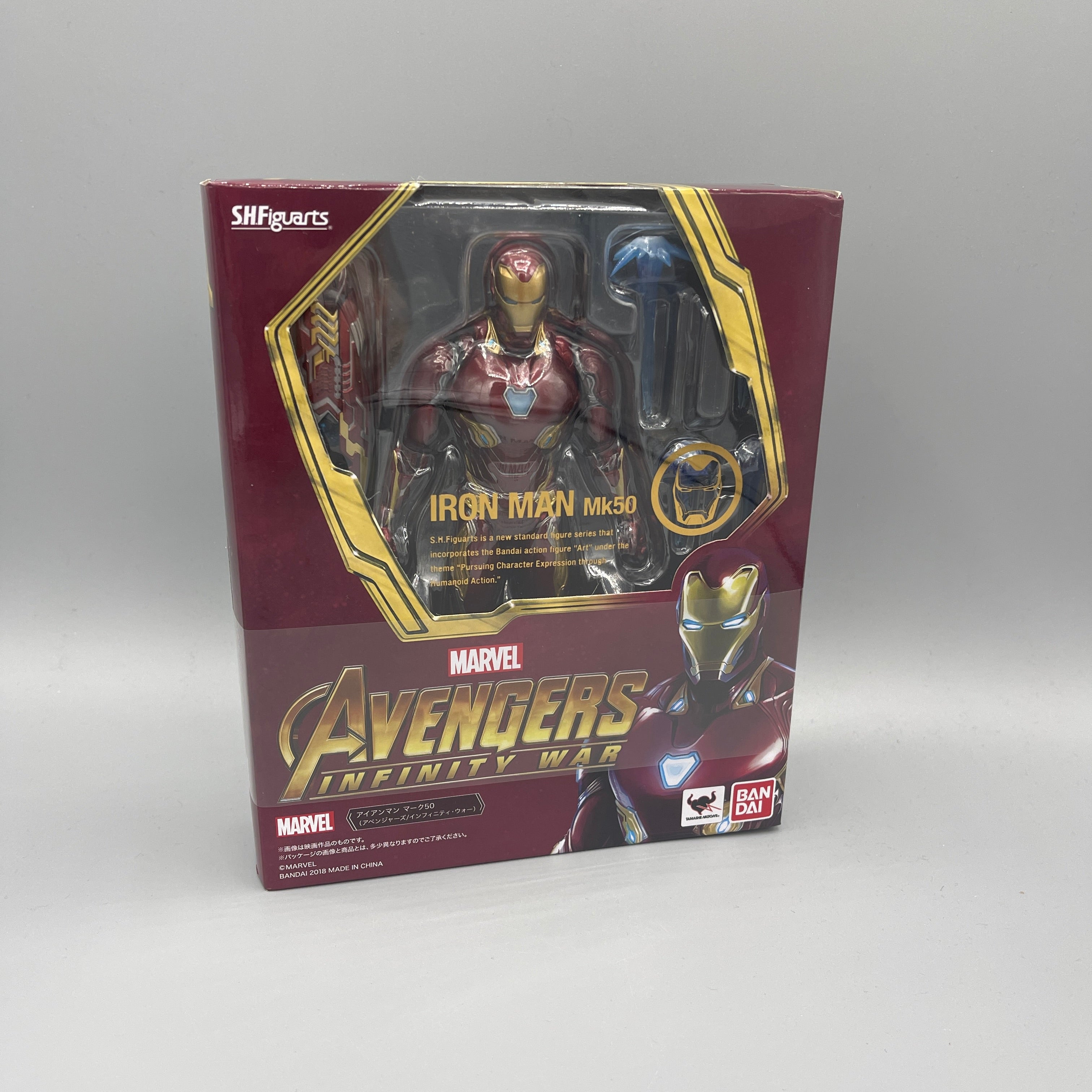 Bandai S.H. Figuarts Avengers Infinity War Iron Man Mk 50 Action Figure