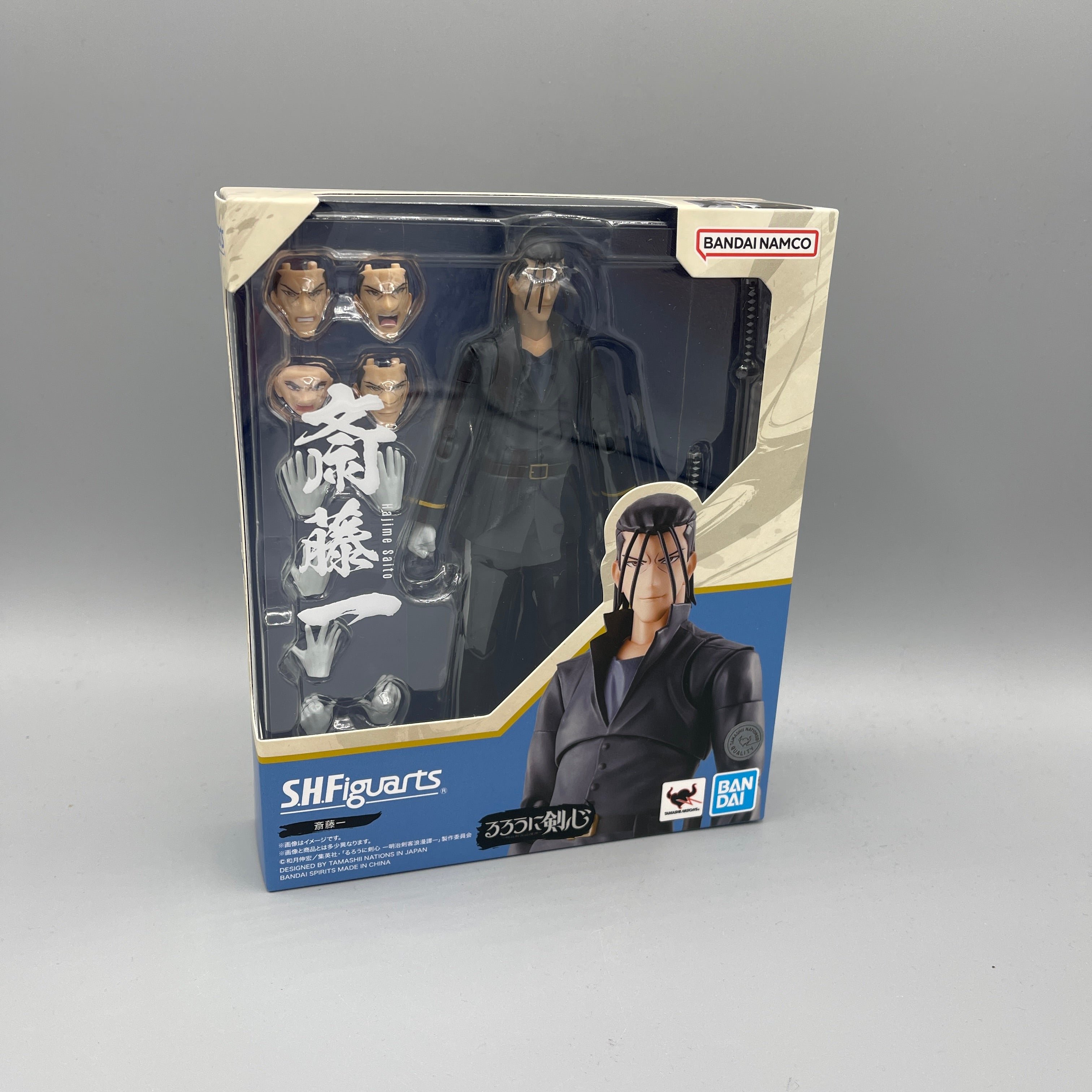 Bandai S.H. Figuarts Rurouni Kenshin - Hajime Saito Action Figure