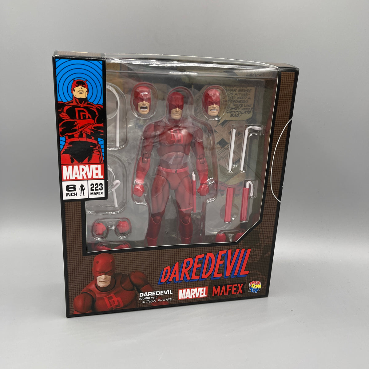 Medicom MAFEX No. 223 Marvel Daredevil Comic Ver. Action Figure 