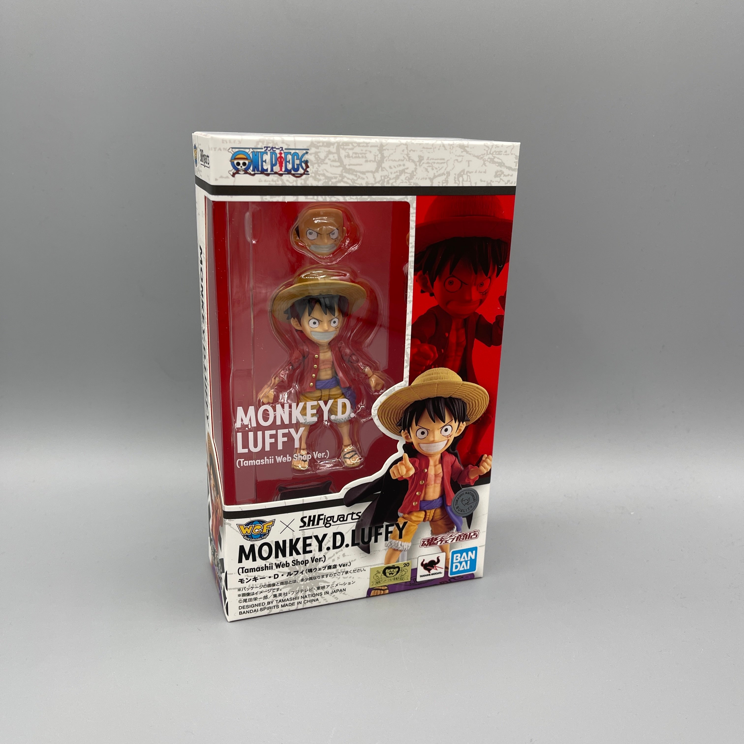 Bandai WCF x S.H. Figuarts One Piece Monkey. D. Luffy - Tamashii Web Ver. Action Figure