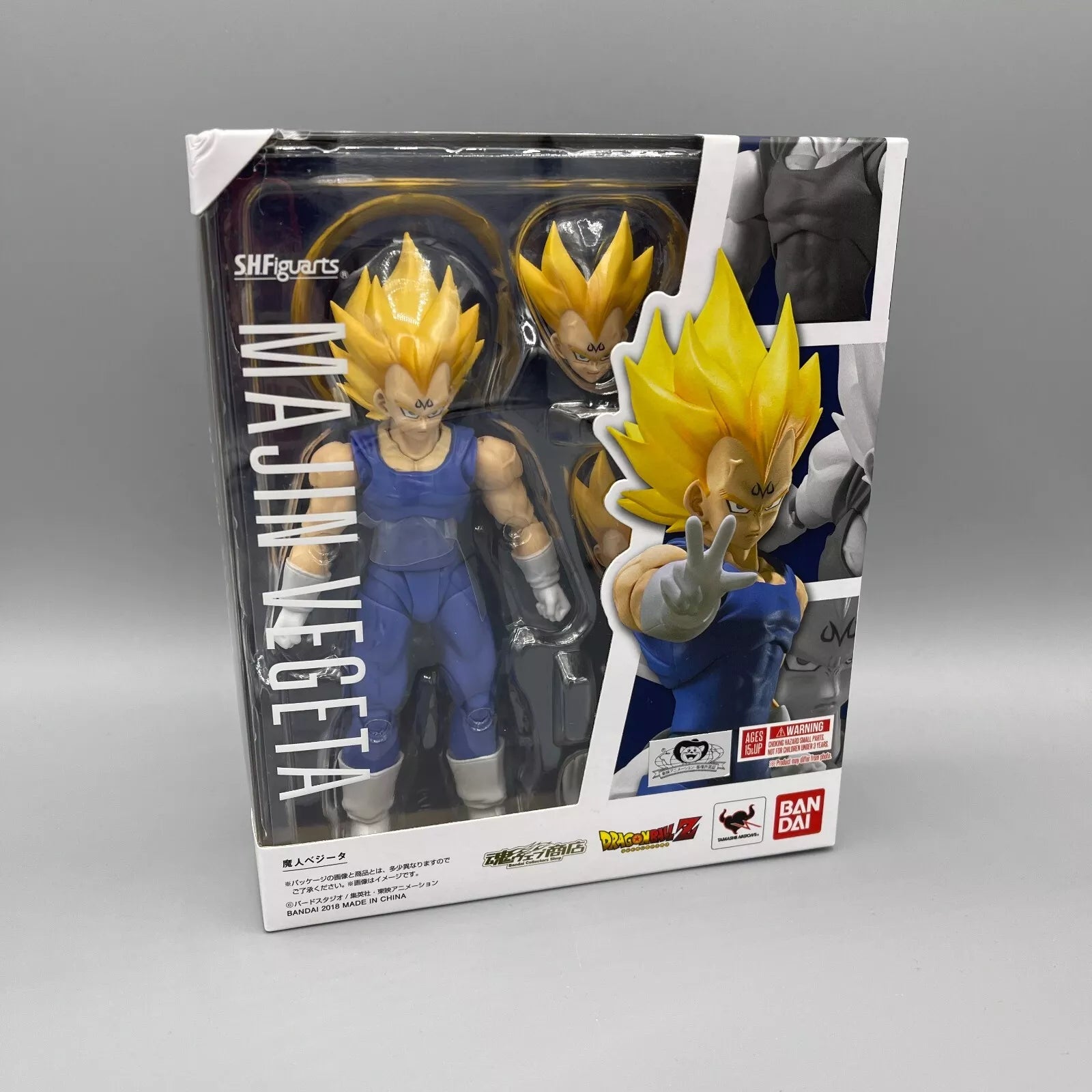 Bandai S.H. Figuarts Dragon Ball Z Majin Vegeta Action Figure